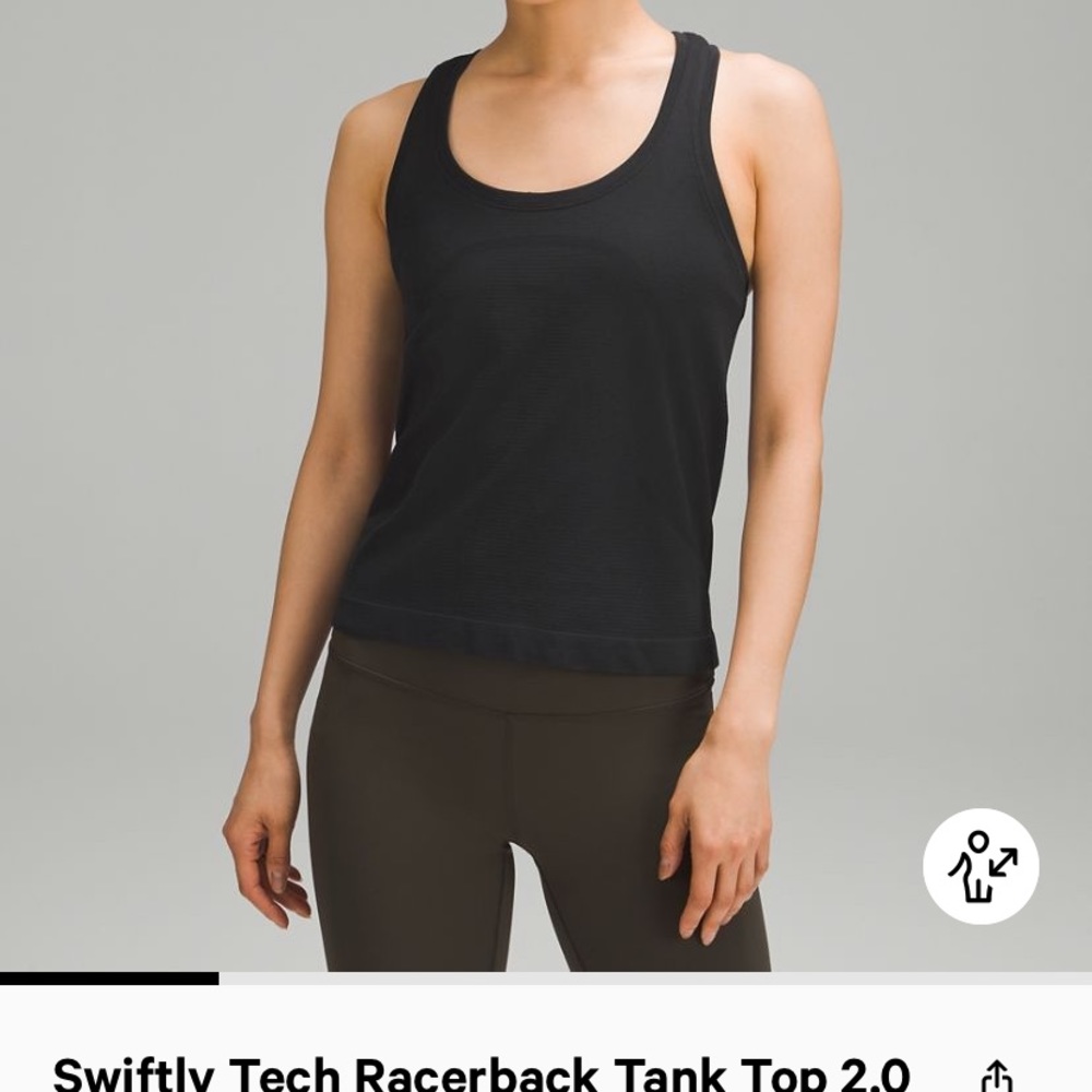 Swiftly Tech Racerback Tank Race Length 6
